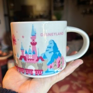 DISNEYLAND Starbucks You are Here mug.